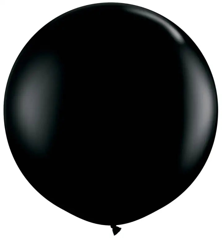 Svart ballong XL - 90cm - Ballong