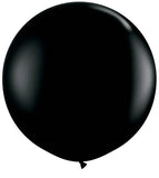 Svart ballong XL - 90cm - Ballong