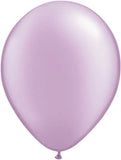 Ballonger lavendel metallic 30cm 50st - Ballong