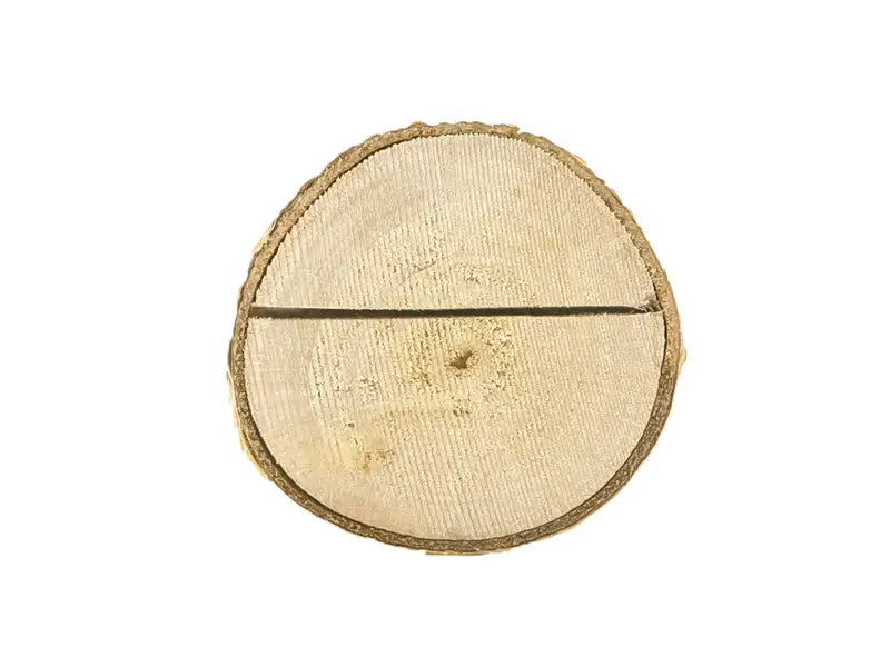 Träplatskortshållare diameter 3-4 cm 10-pack