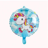 Unicorn folieballong - 45cm - Folieballong